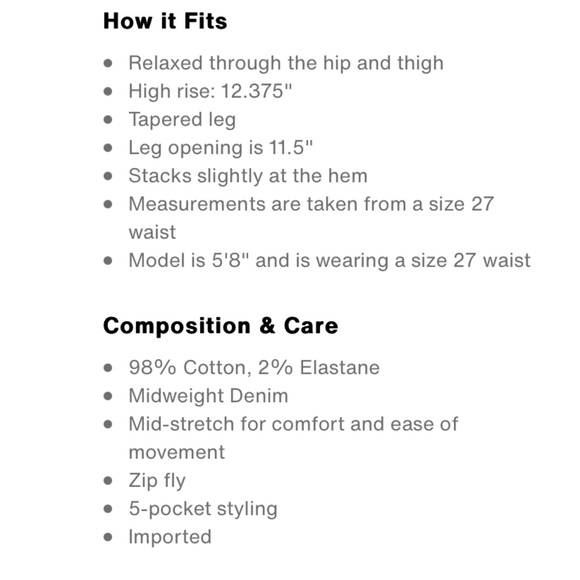 Levi’s High-Waisted Taper-NEW with tags - Picture 4 of 11